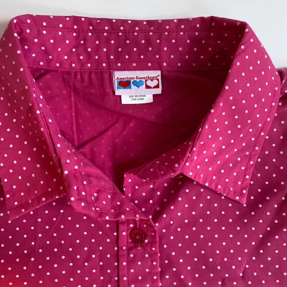 Vintage American Sweetheart Button Down Shirt - image 5