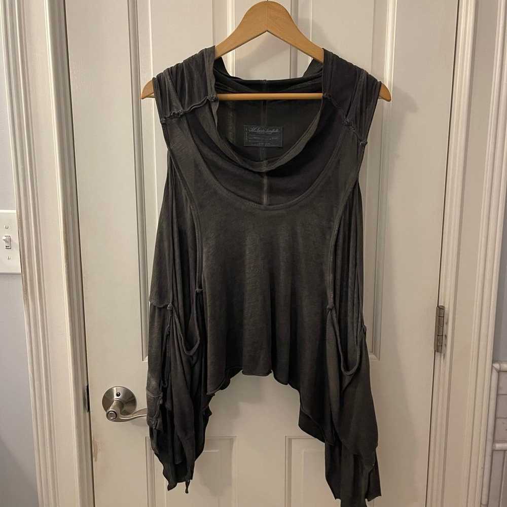 Vintage All Saint Asymmetrical Top - image 1