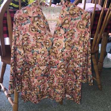 Vintage Pykettes Womens Blouse