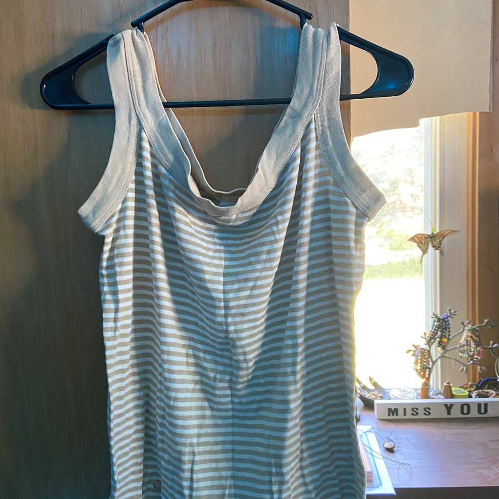 Vintage Sears Striped Tanktop - image 1