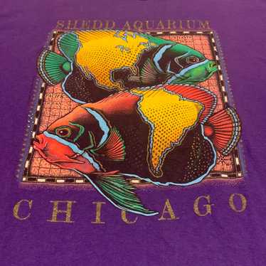 Vintage 1993 Tropical Fish Shedd Aquarium Chicago… - image 1