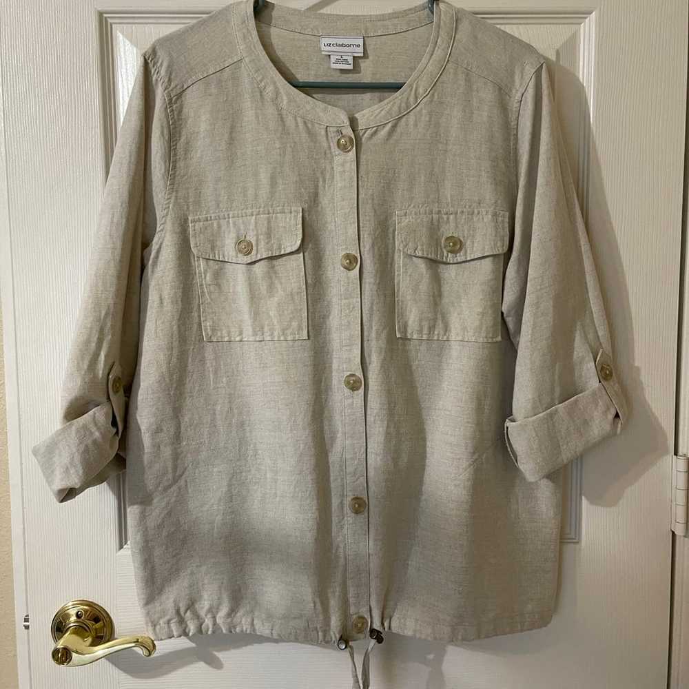 Linen blazer - image 1