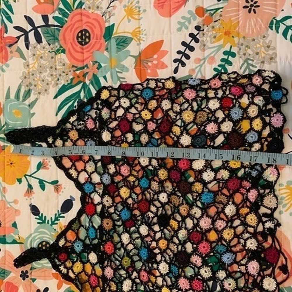 Women's Colorful Vintage 2-Piece Open Weave Knit … - image 7