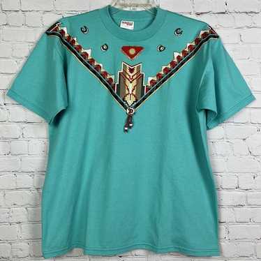 Vintage tee shirt aztec - Gem