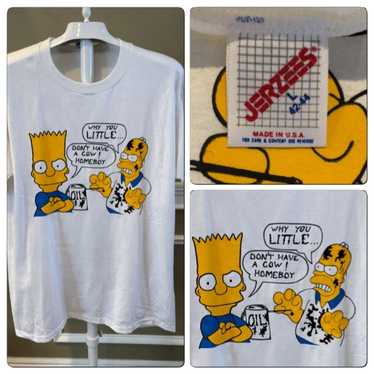 Vtg BART & HOMER Simpson Tee