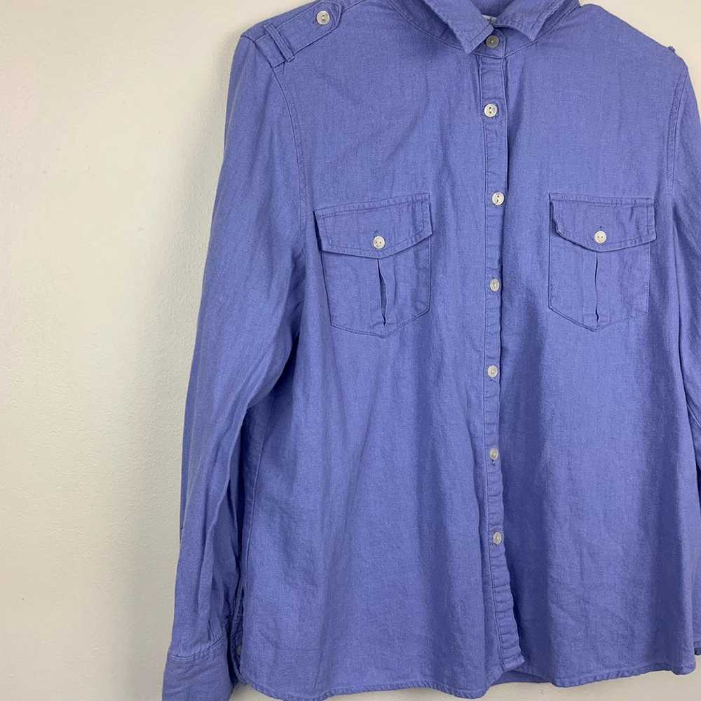 RealComfort Lavener Button Up Shirt - image 4