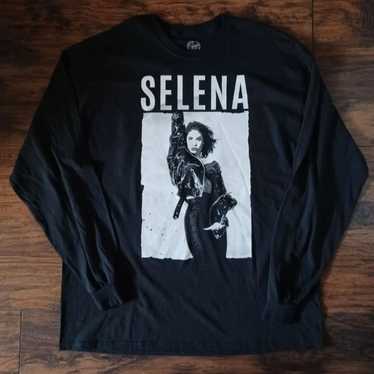 Ladies Selena XL Womens Sweat Shirt Crop Top Graphic Long Sleeve Shirt