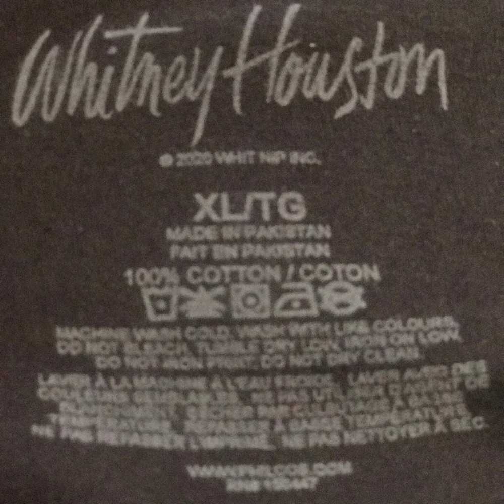 Whitney Houston oversized cropped Shirt - image 3