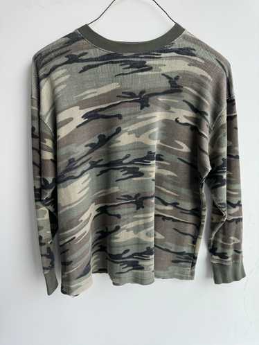 Vintage VINTAGE FADED OVERSIZED BOXY CAMOUFLAGE LO