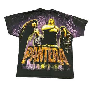 Vintage 90s Pantera All Over Print T-Shirt XL Very R… - Gem