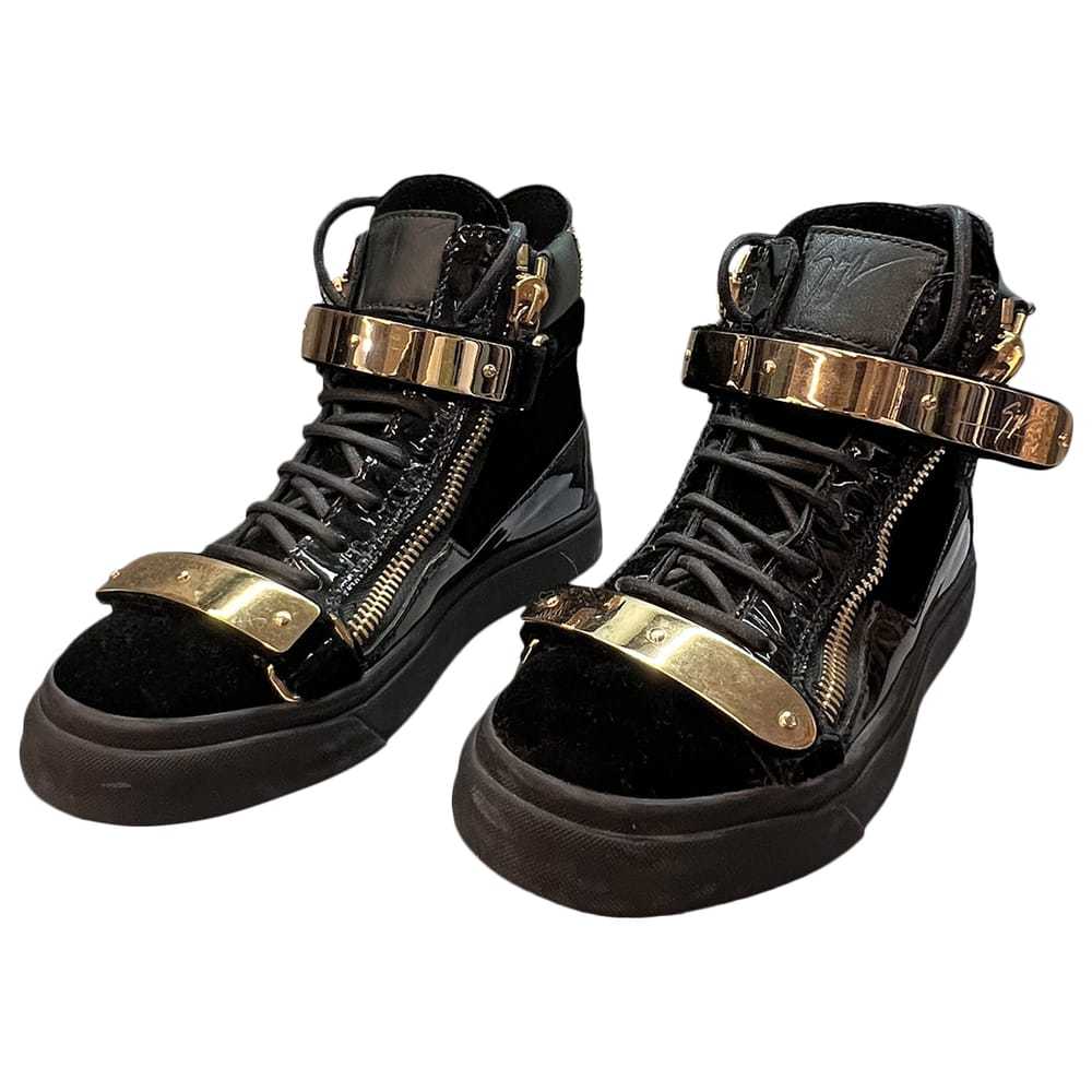 Giuseppe Zanotti Coby leather trainers - image 1