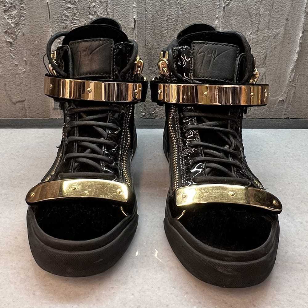 Giuseppe Zanotti Coby leather trainers - image 2