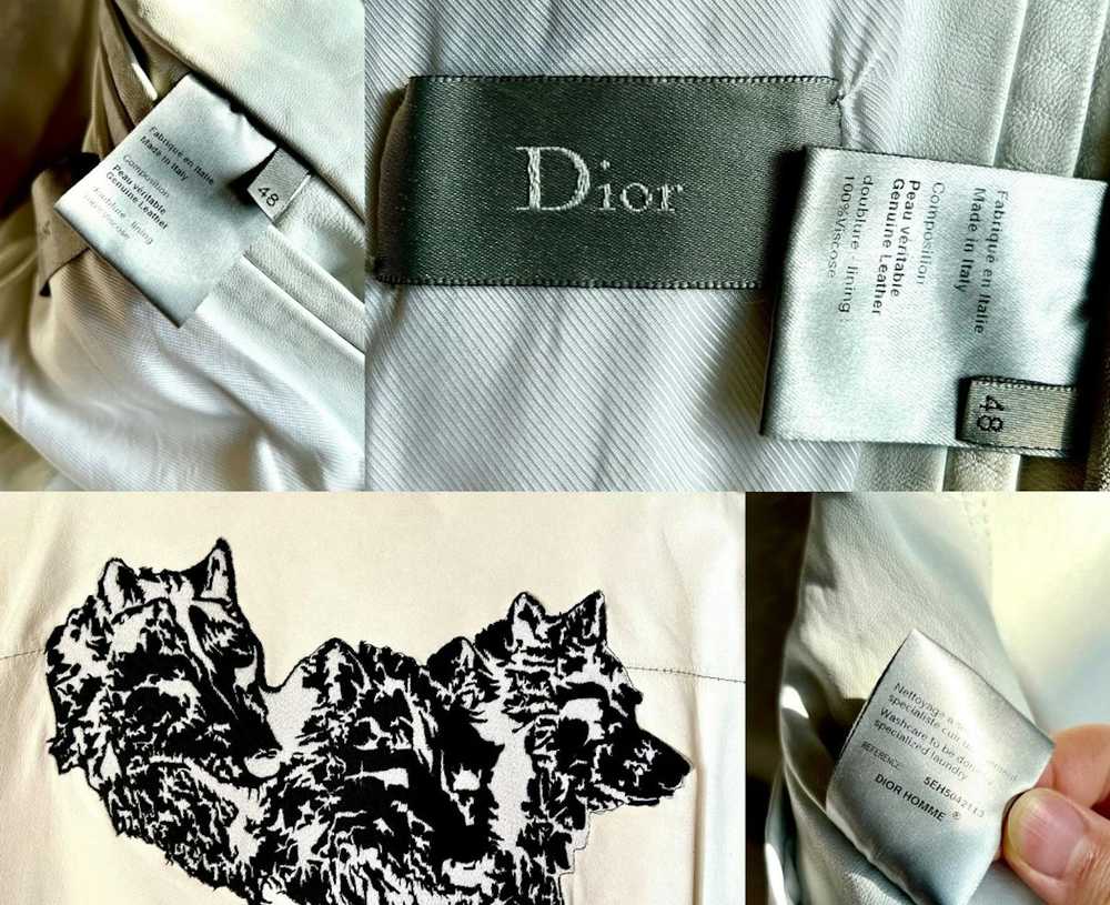 Dior Dior Homme Dior 05Ss White Lambskin Three Wo… - image 5