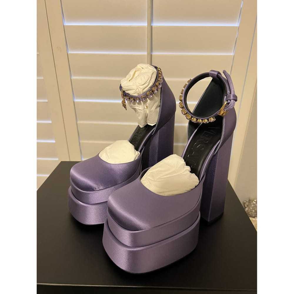 Versace Medusa Aevitas cloth heels - image 2