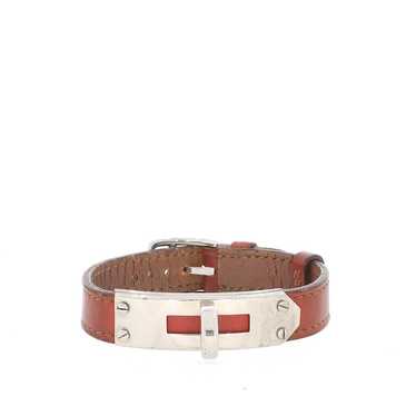 Hermes HERMES Kelly Bracelet in Brown Leather - image 1