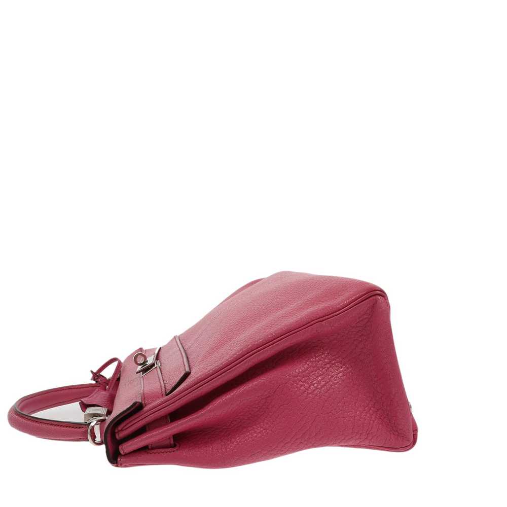Hermes HERMES Kelly 32 Handbag in Pink Chevre de … - image 10