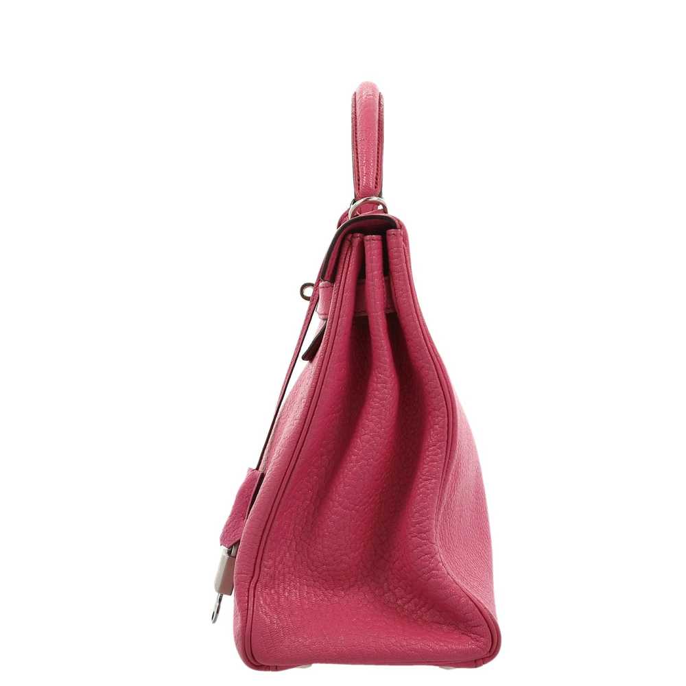 Hermes HERMES Kelly 32 Handbag in Pink Chevre de … - image 2