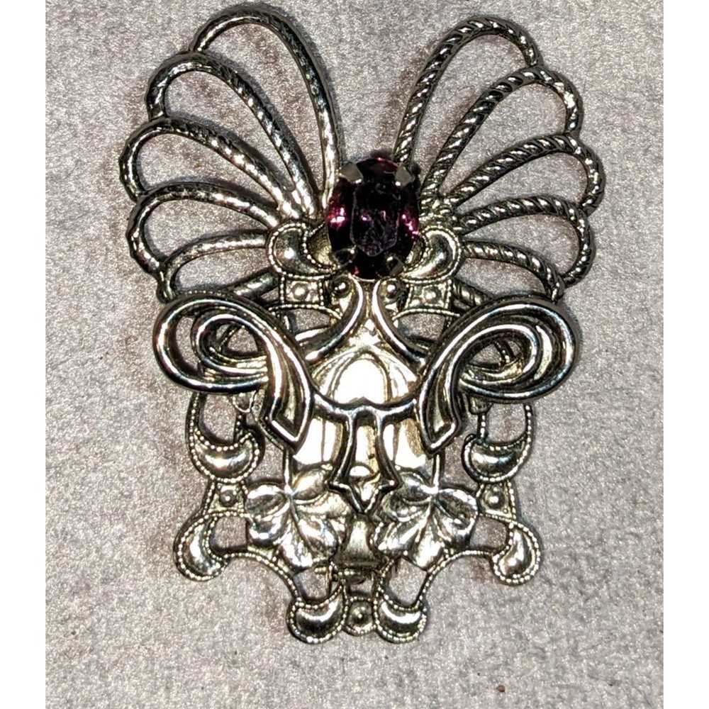 Other Jane Vintage 1997 Abstract Angel Brooch - image 2