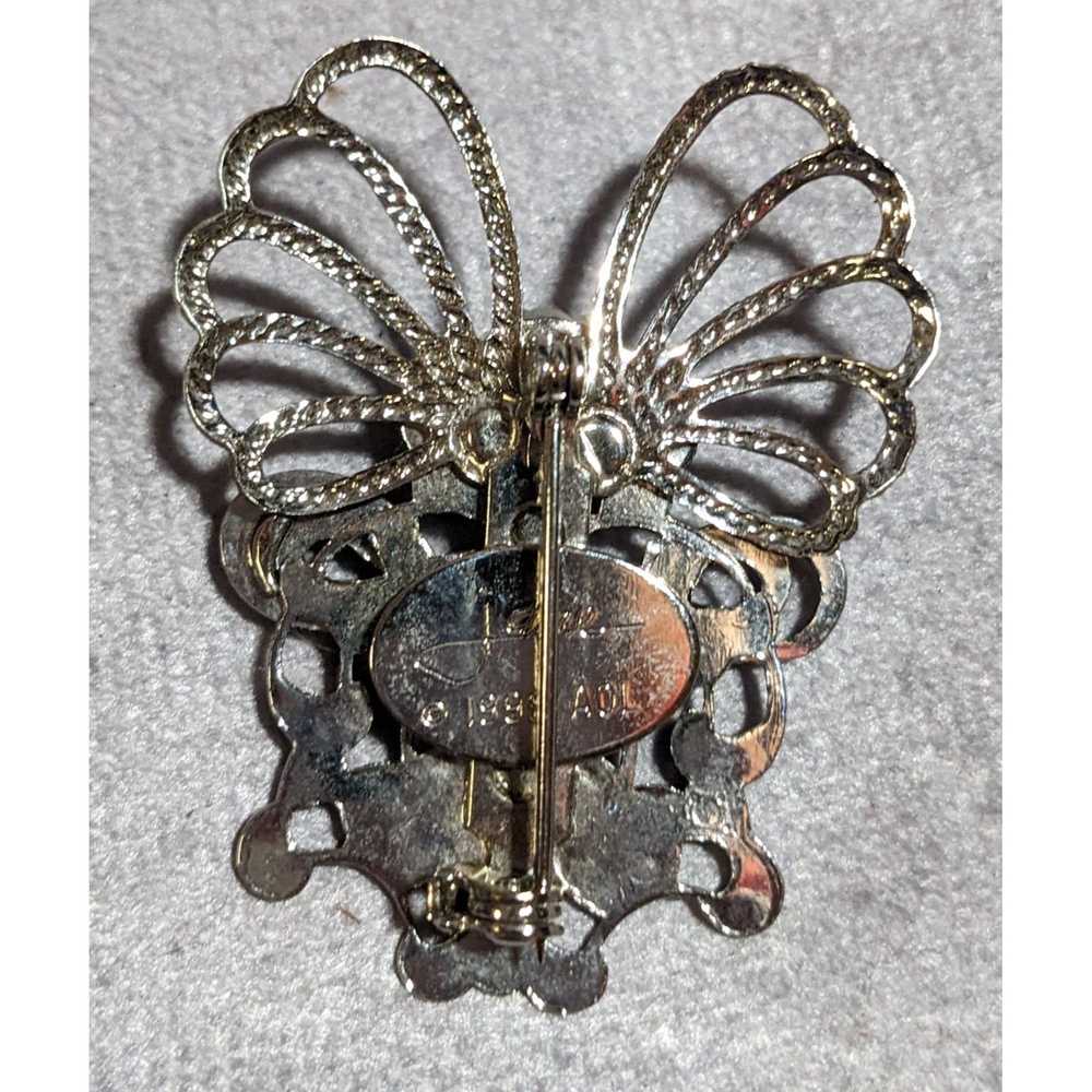 Other Jane Vintage 1997 Abstract Angel Brooch - image 5
