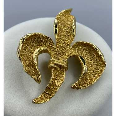 Other Vintage gold tone brooch - image 1