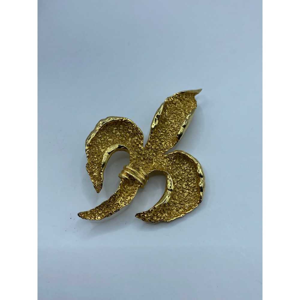 Other Vintage gold tone brooch - image 5