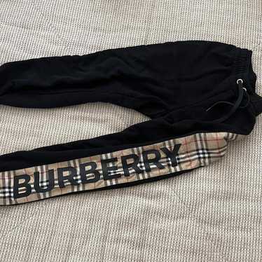 Burberry BURBERRY vintage check cotton sweatpants