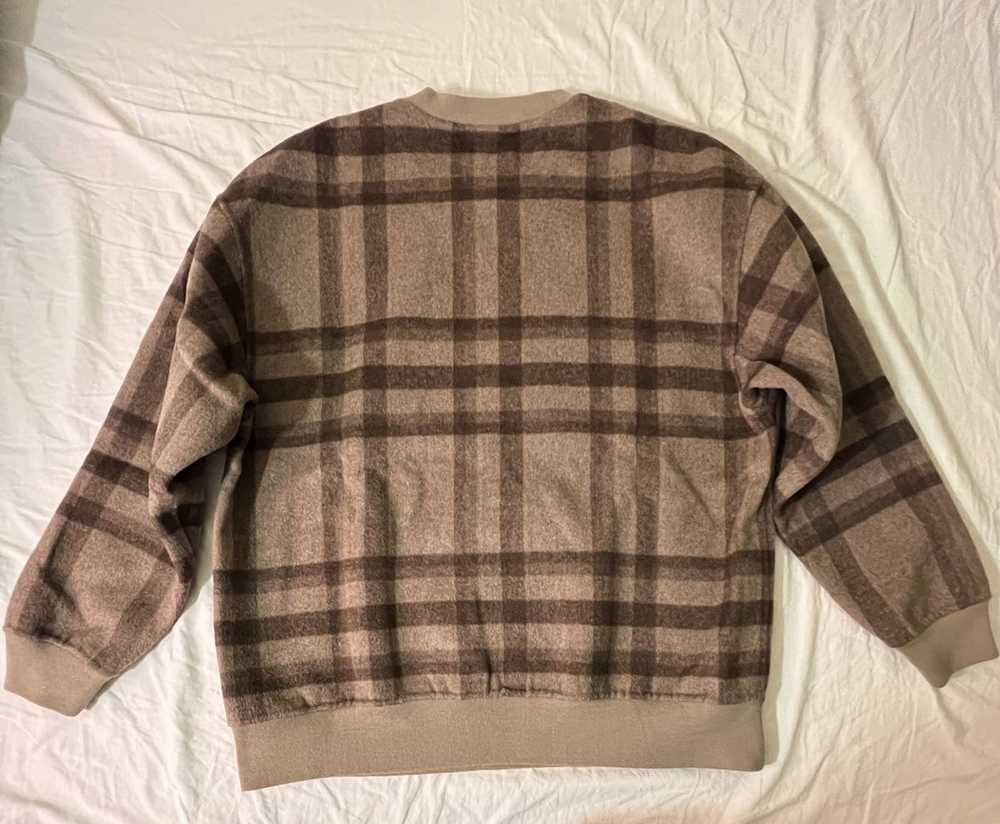 Kith Kith Large Wool Check Crewneck Dark Brown L - image 2