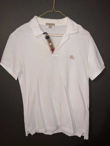 Burberry eddie best sale pique polo