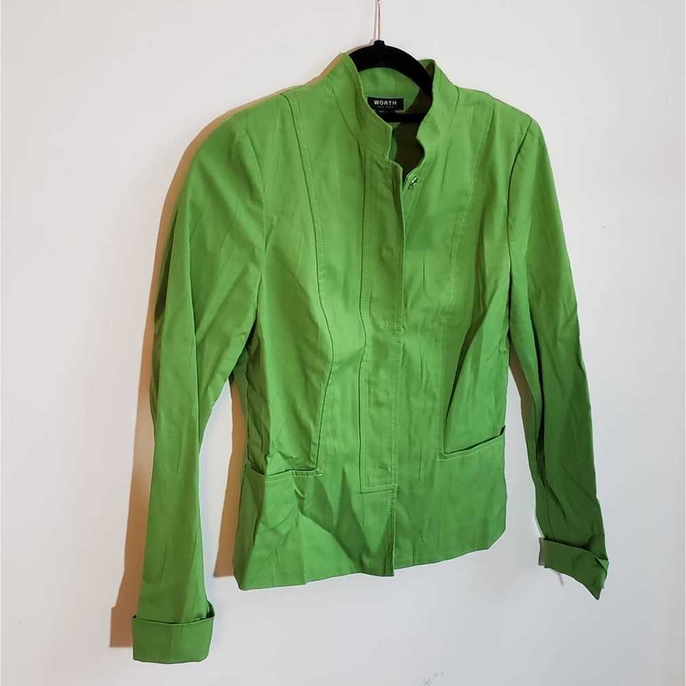 Other Worth New York Fresh Apple Green Chic Cotto… - image 3
