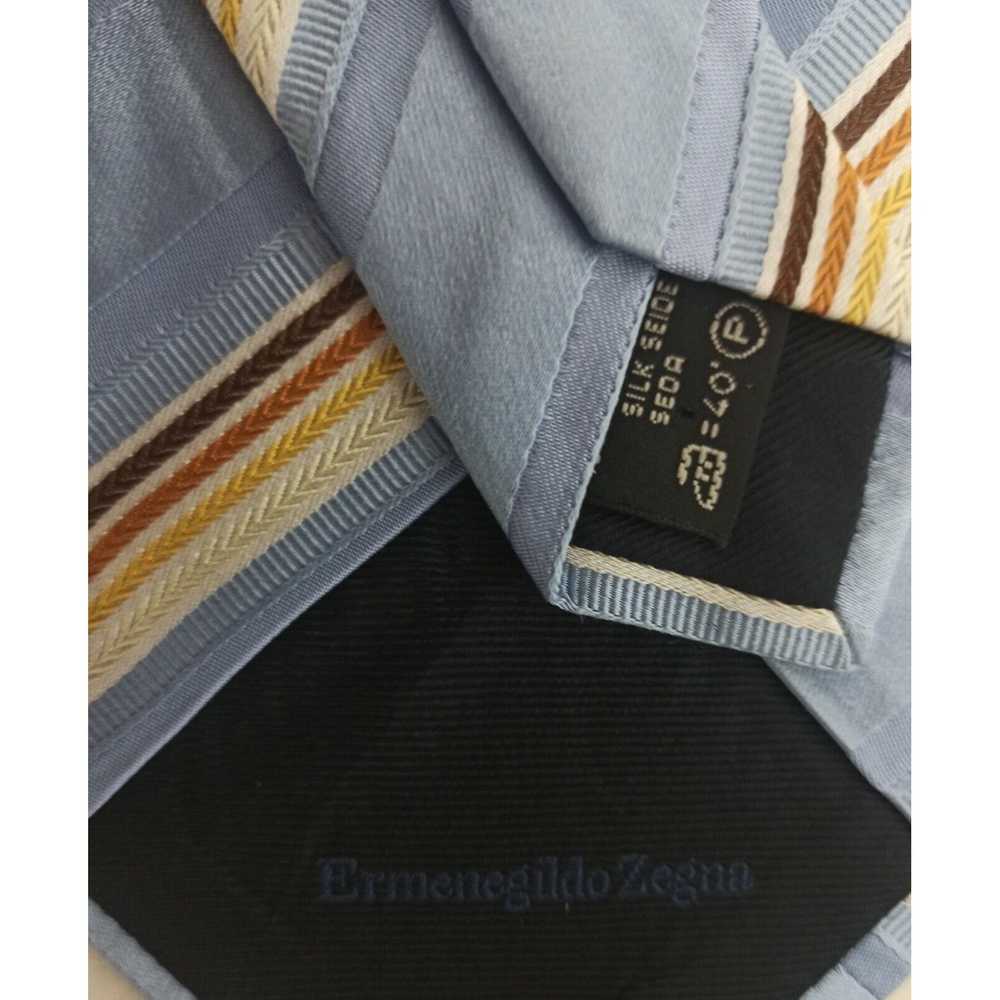Ermenegildo Zegna ERMENEGILDO ZEGNA Striped Silk … - image 2