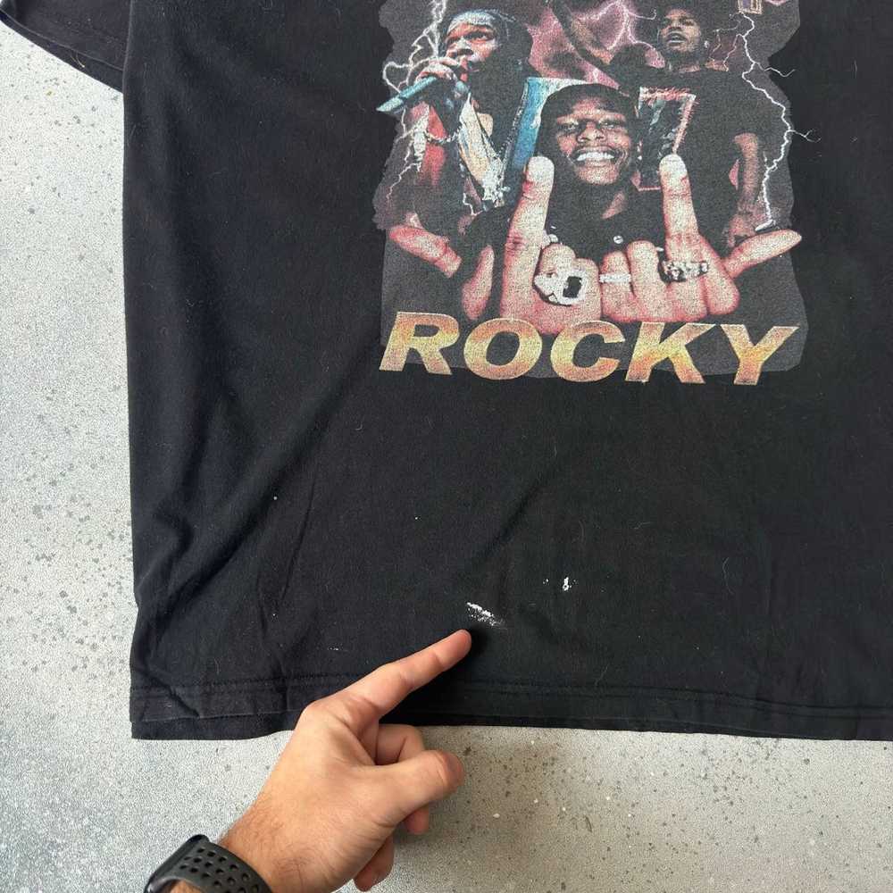 Asap Rocky × Rap Tees ASAP Rocky Retro Style Rap … - image 5