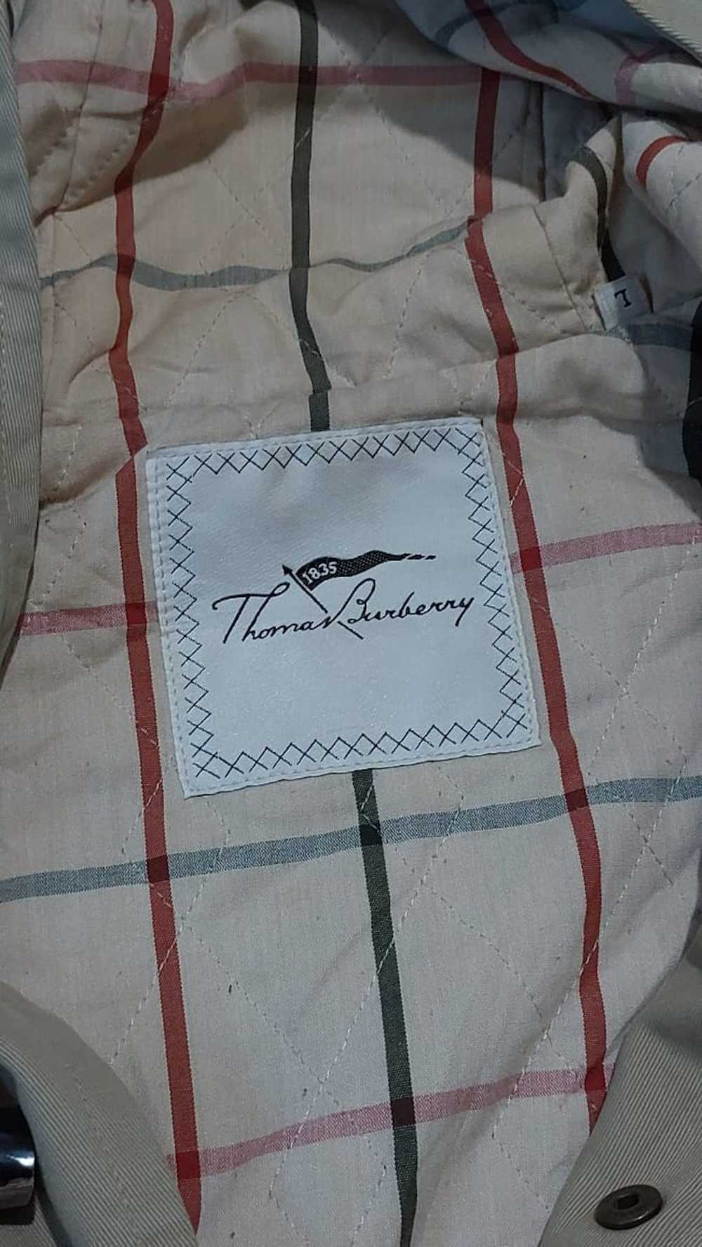 Burberry × Luxury × Vintage Thomas Burberry Overc… - image 2