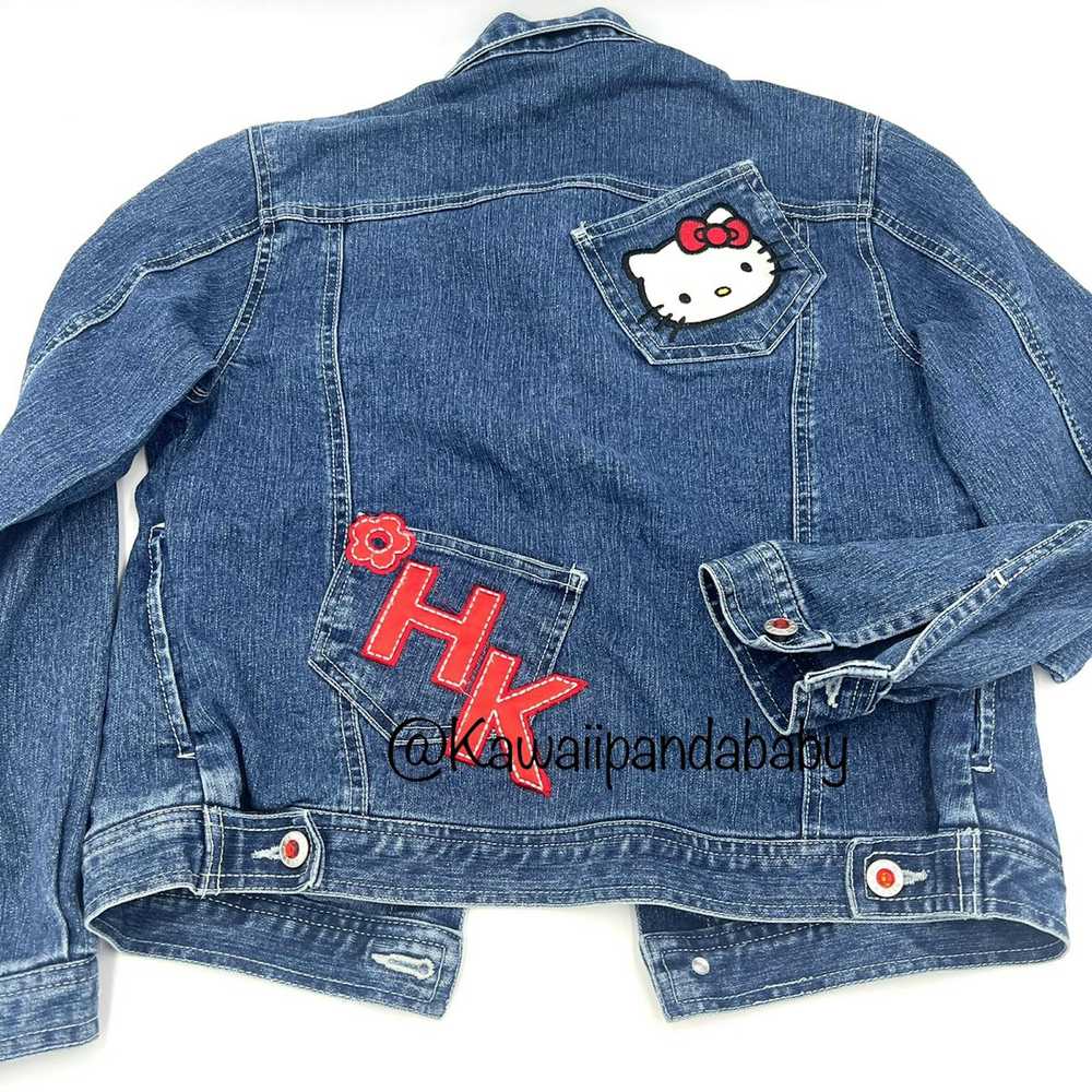 Vintage Y2K Vintage Hello Kitty Sanrio Denim Jean… - image 7