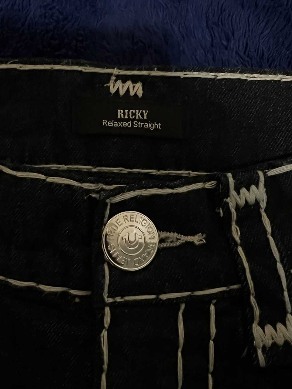 True Religion Ricky Super T Stitch Straight Jean - image 5
