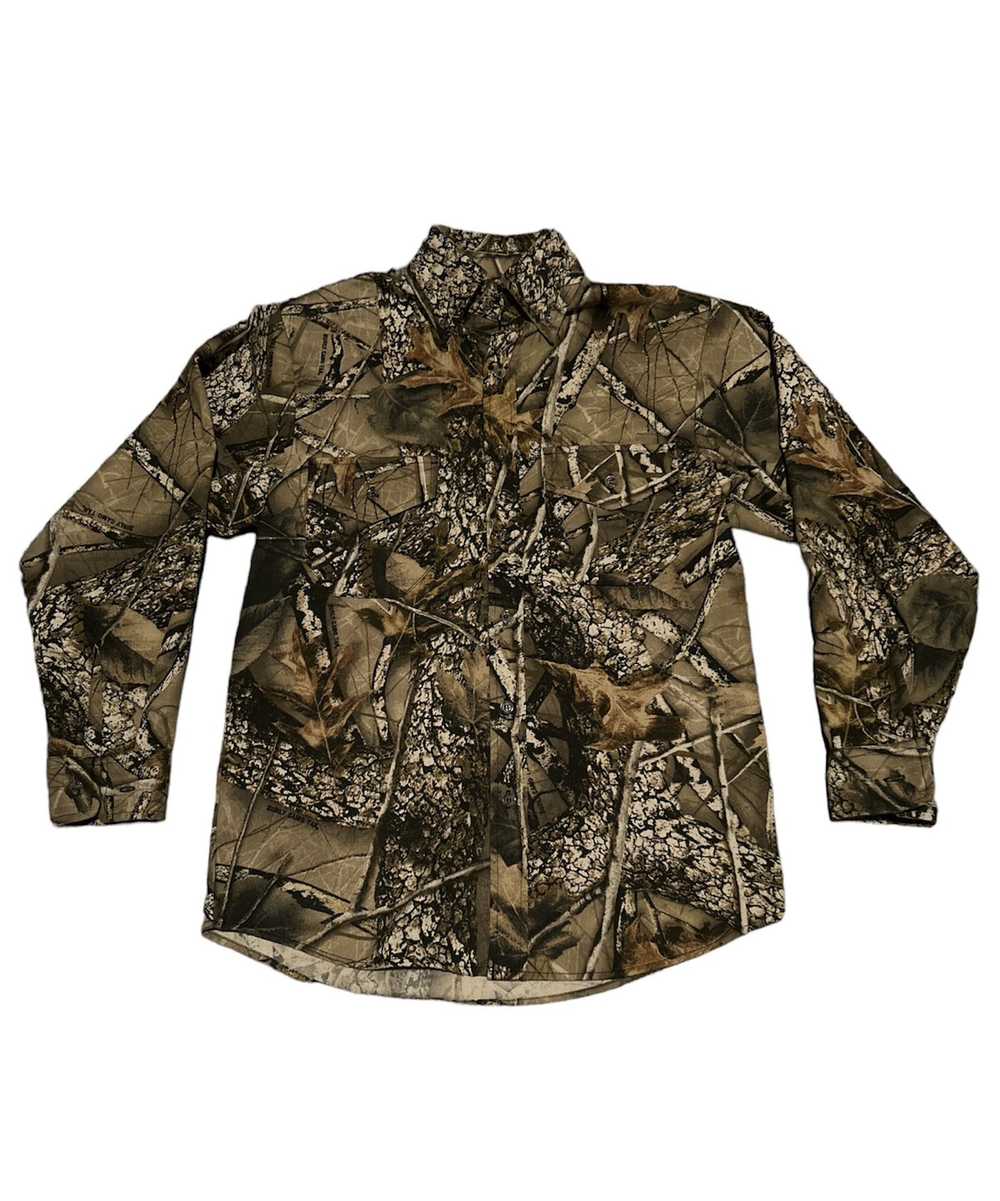 Camo Camo button up shirt - image 1