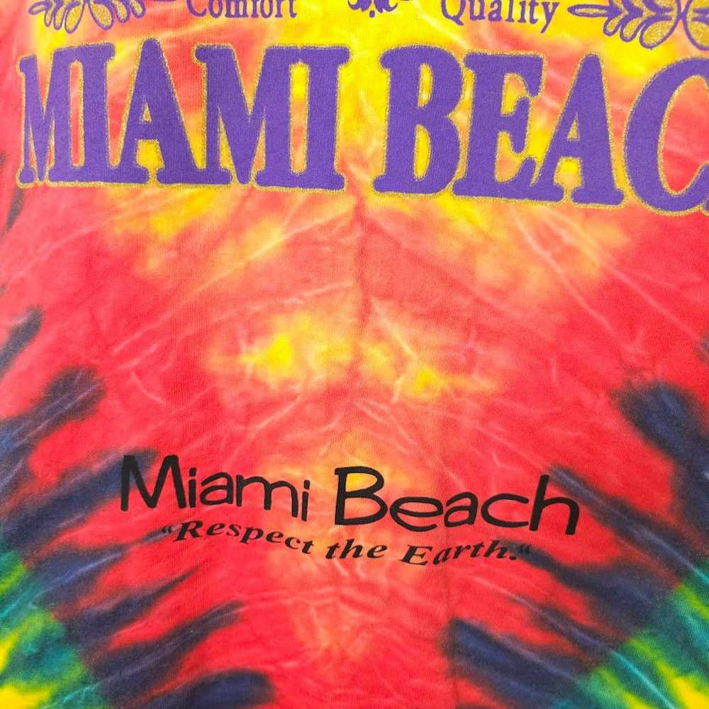 Vintage Miami Beach T Shirt Mens Size XL Vintage … - image 3