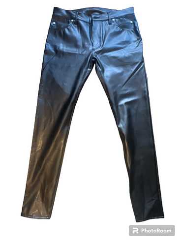 Balmain Faux leather pants (skinny)