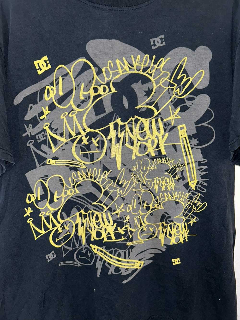 Dc DC Graffiti T Shirt - image 2