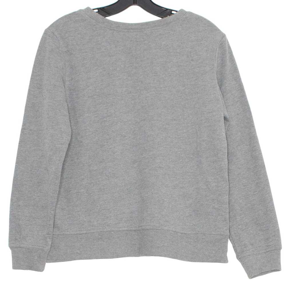 Gap Gap Sweatshirt Fleece Lined Glitter Spell Out… - image 2