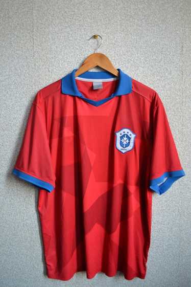 Nike × Soccer Jersey × Vintage Nike Brazil Footbal