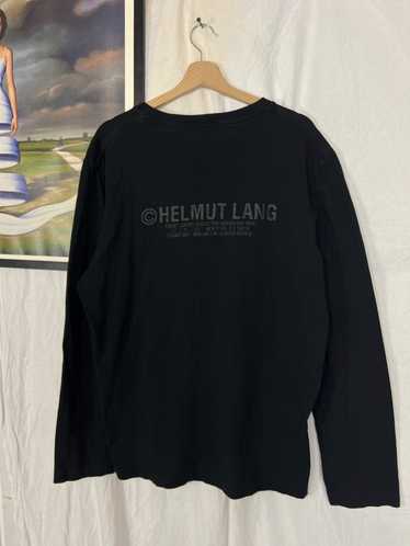 Helmut Lang Helmut Lang Spellout logo avant-garde… - image 1