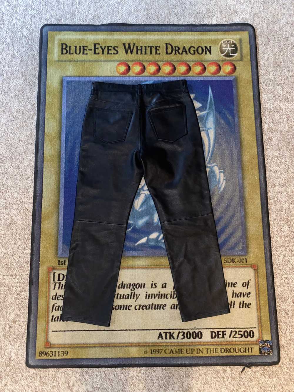 Acne Studios Black leather Acne Studios pants - image 11