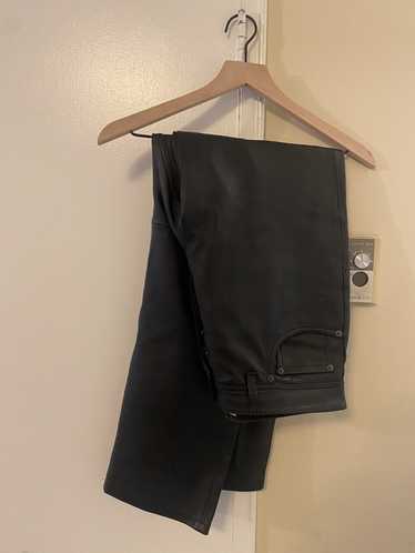 Acne Studios Black leather Acne Studios pants - image 1