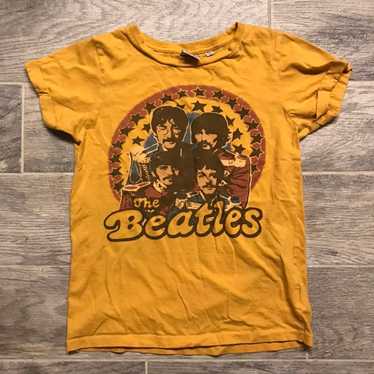 Vtg Beatles t shirt xs - image 1
