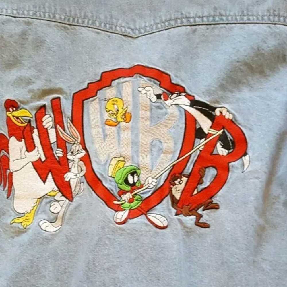 Vintage Warner Brothers Embroidered XS - image 2