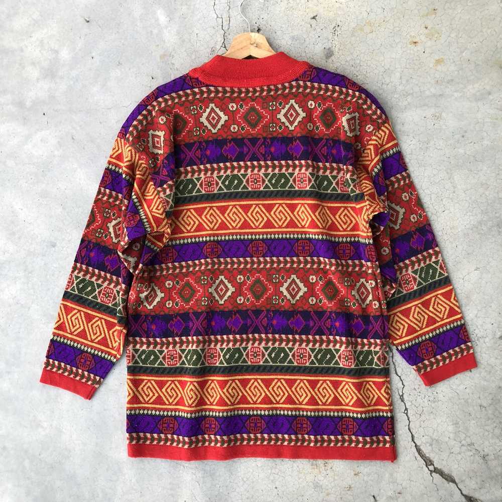 Canadian Sweater × Coloured Cable Knit Sweater × … - image 7