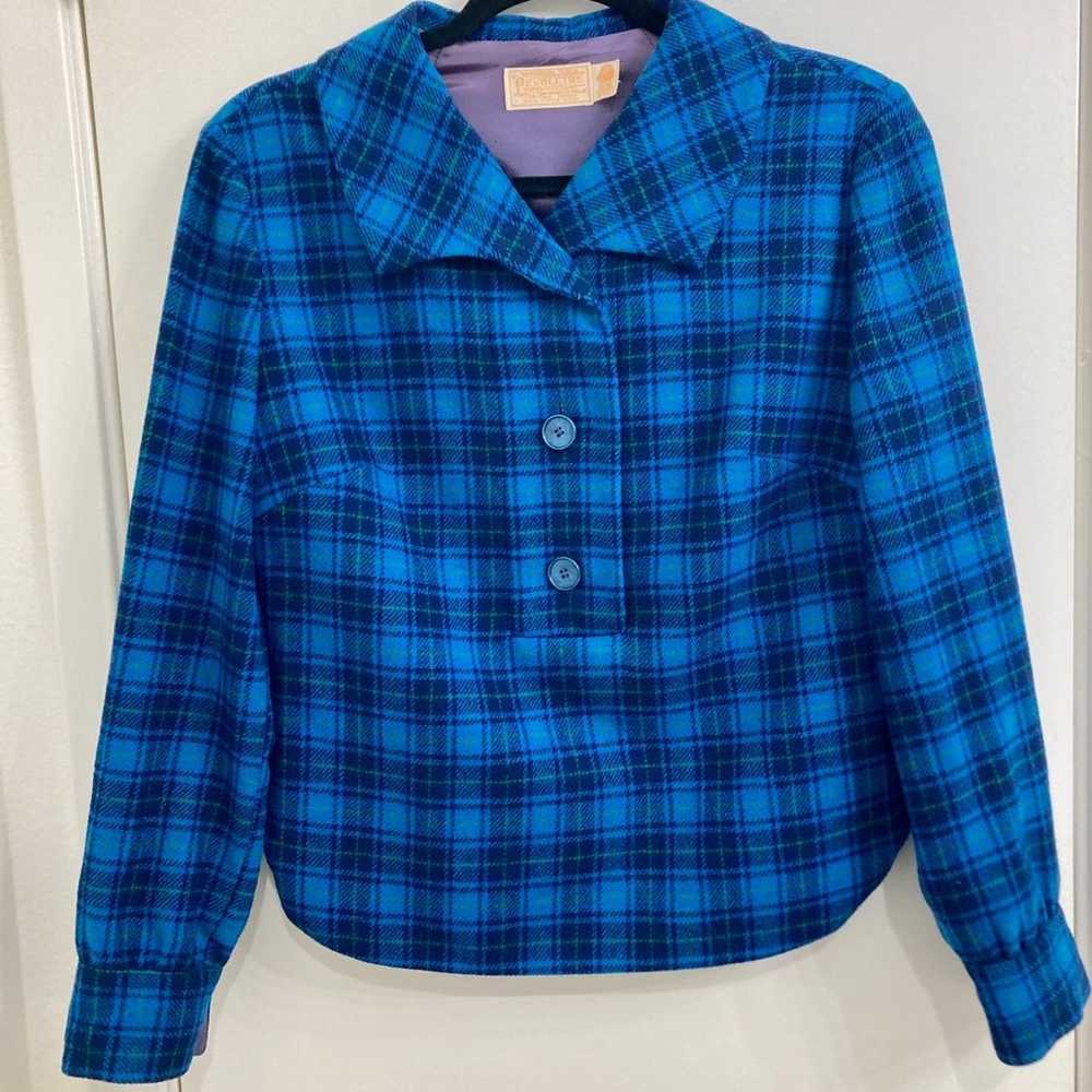 Pendleton Vintage 1950s Pure Virgin Wool in Rare … - image 2