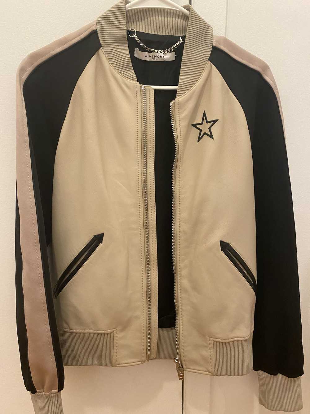 Givenchy Givenchy Lambskin Bomber Jacket - image 1