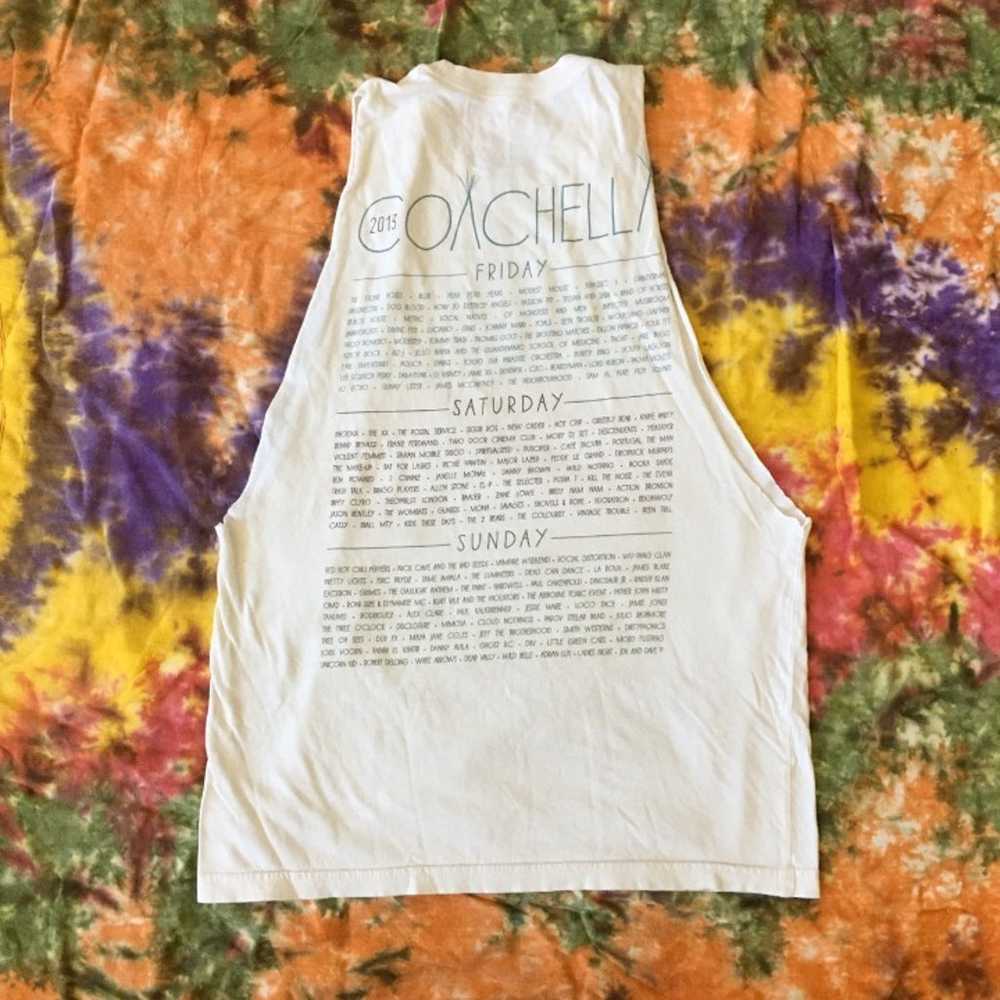 Coachella 2013 festival Cutoff Tee Shirt - image 2