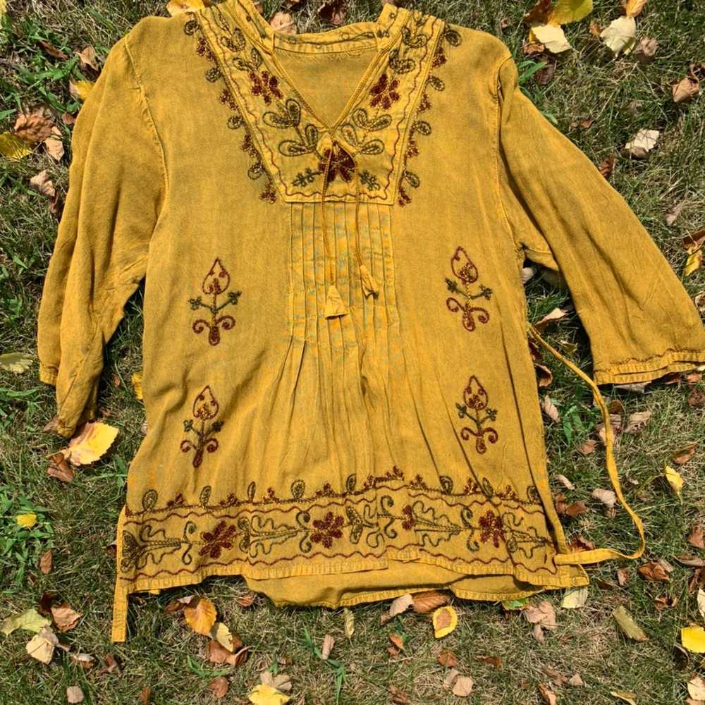 Hippie Inspired Flowy Top - image 3